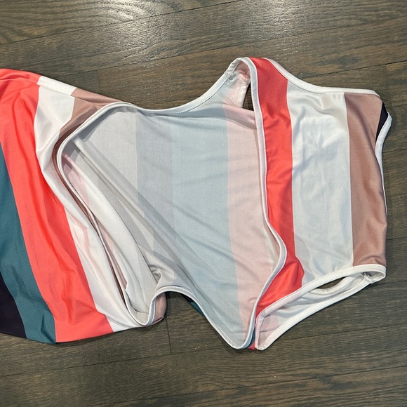 Striped Sleeveless Dress - Picture 2 of 2